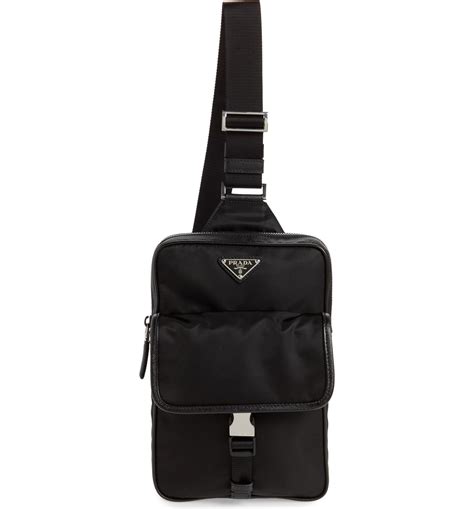 prada sling crossbody bag|prada nylon shoulder bag price.